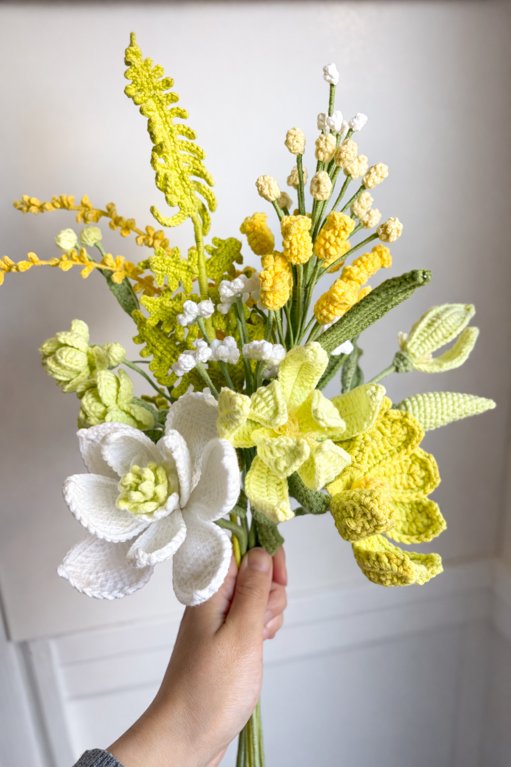 Premade Big Crochet Bouquet - Hyacinth