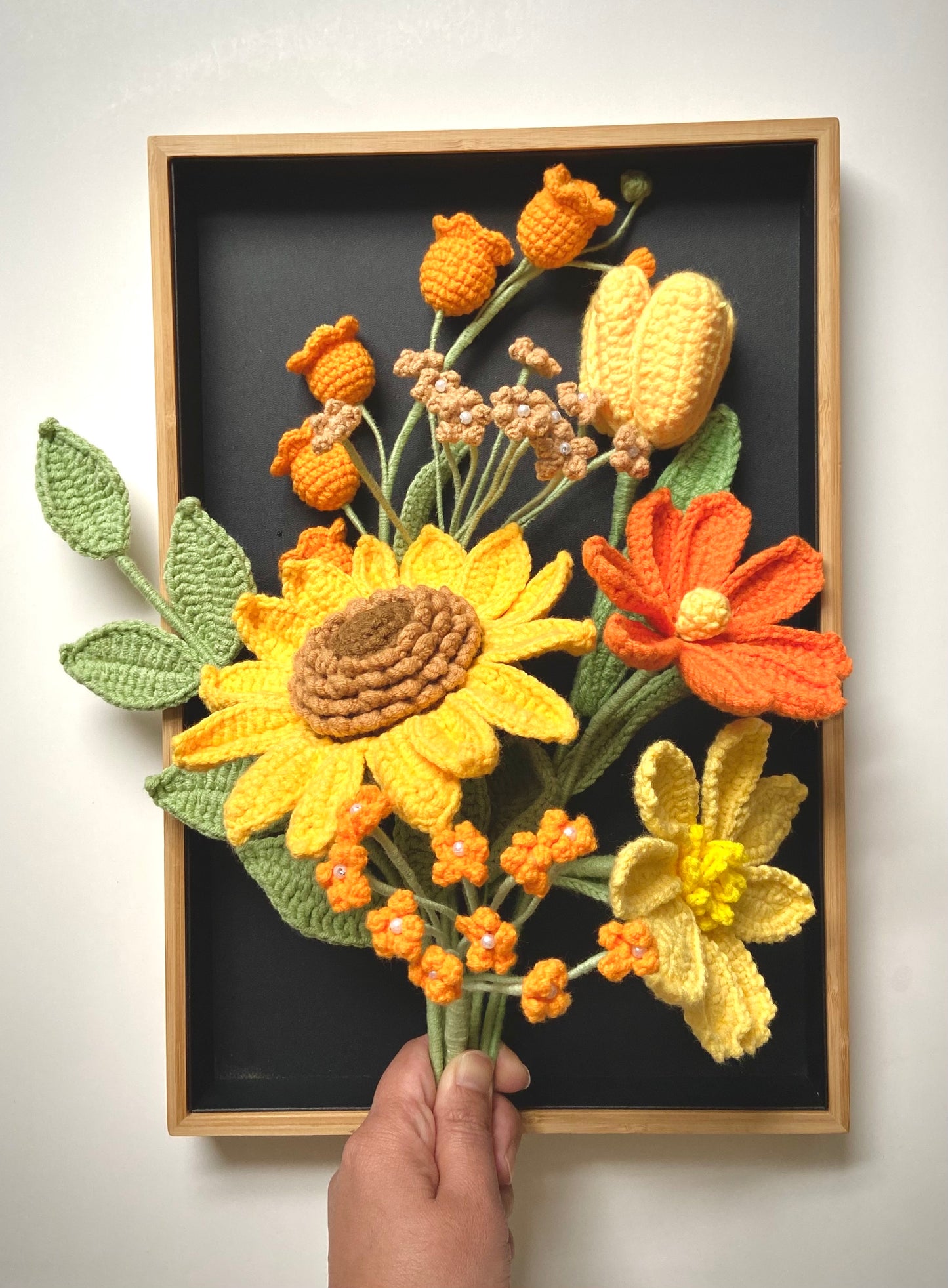 Premade Retro Sunflower Bouquet