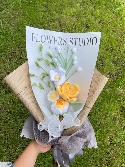 Premade Bouquets of tulips and roses