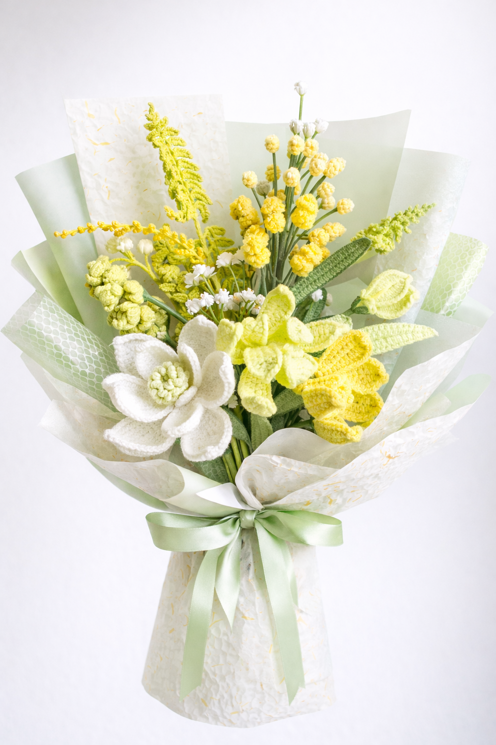 Premade Big Crochet Bouquet - Hyacinth