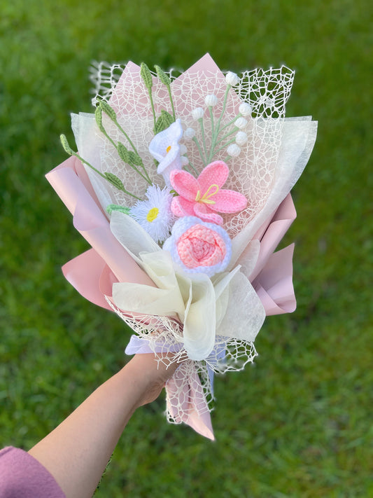 Premade Bouquets of tulips and roses